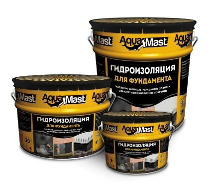 Мастика гидроизоляционная битумная холодная AquaMast