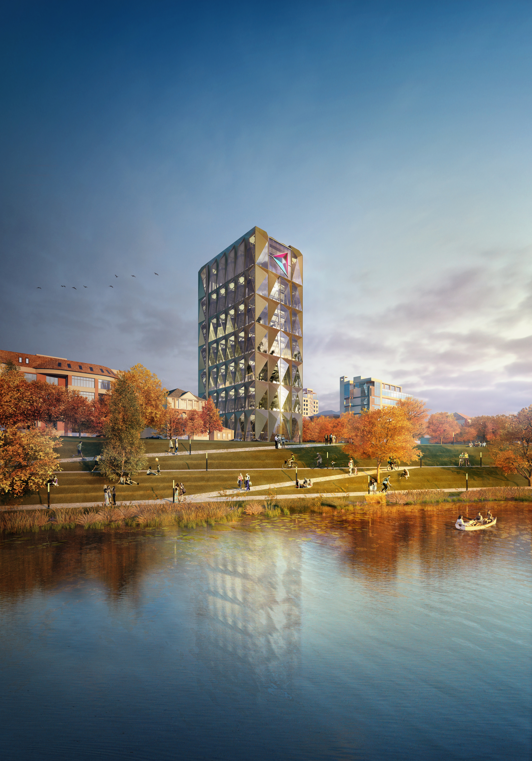  Штаб-квартира Русской медной компании – пример энергоэффективного строительства от бюро Foster+Partnes