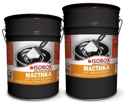 Мастика гидроизоляционная ISOBOX