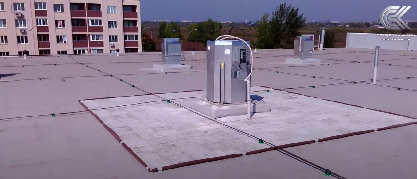 Как смонтировать защитную ткань Logicroof NG