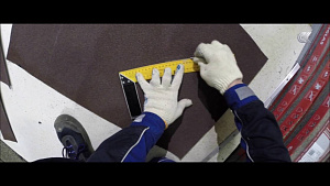 Примыкание гибкой черепицы к дымовой трубе