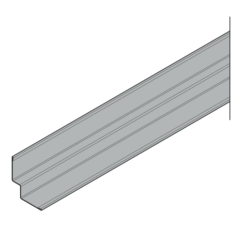 Профиль периметральный W-образный