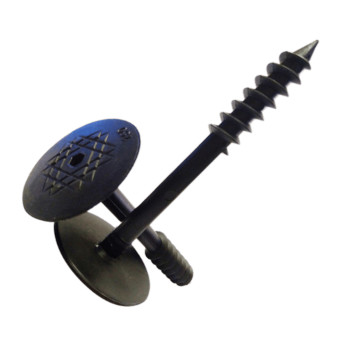 Винт полимерный тарельчатый R18