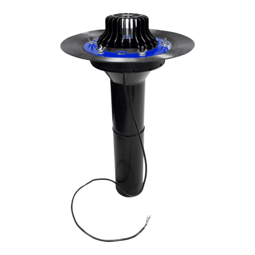 Воронка ТехноНИКОЛЬ Стандарт с прижимным фланцем и обогревом 110*590 мм