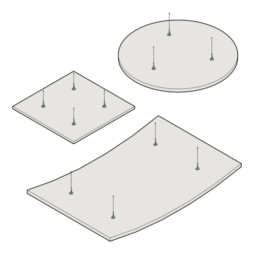Панель потолочная остров PHONO ISLAND Gran