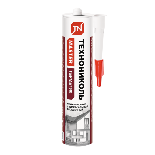 Герметик ТЕХНОНИКОЛЬ универсальный силиконовый бесцветный