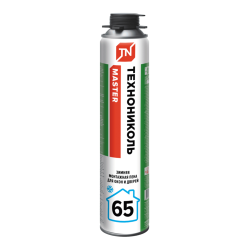 Пена монтажная ТЕХНОНИКОЛЬ MASTER 65 (зимняя)