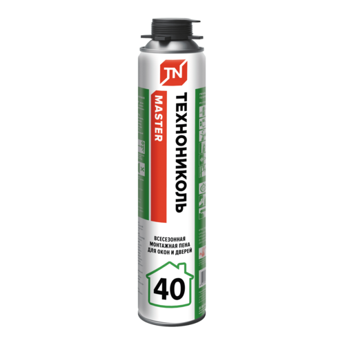 Пена монтажная ТЕХНОНИКОЛЬ MASTER 40 (всесезонная)