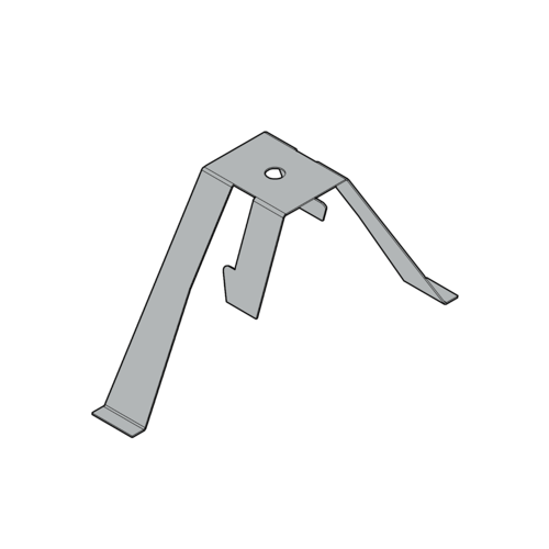 Клипса фиксирующая для Т-профиля