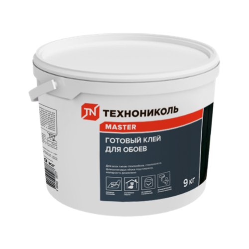 Готовый клей для стеклохолста и стеклообоев ТЕХНОНИКОЛЬ MASTER