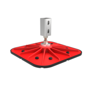 Кровельная опора ТЕХНОНИКОЛЬ 355х355 мм с вертикальным кронштейном