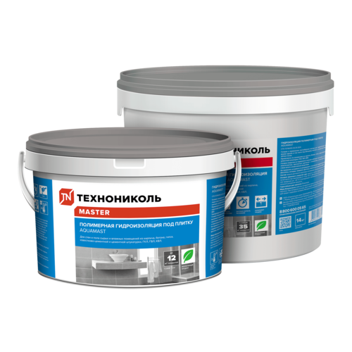 Гидроизоляция полимерная AquaMast под плитку