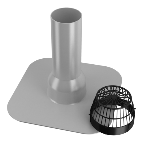 ПВХ Воронка экструдированная TERMOCLIP® 110х240 мм с листоуловителем