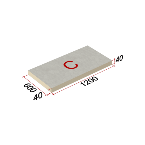 Плиты уклонообразующие LOGICPIR® SLOPE СХМ/СХМ 1,7%