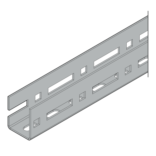 Профиль универсальный UT со слотами