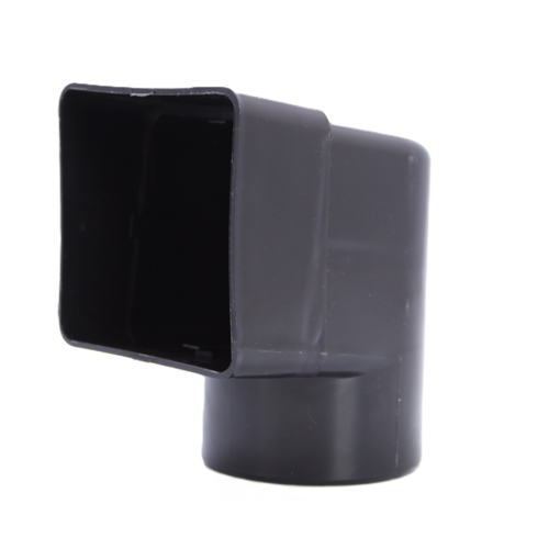 Отвод угловой, с квадратного сечения (100*100мм) в круглое (100мм)