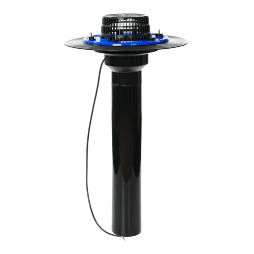 Воронка ТехноНИКОЛЬ ЭКО с обжимным фланцем и обогревом 110х700 мм