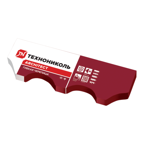 Гибкая черепица ТЕХНОНИКОЛЬ, серия Классик, коллекция Кадриль