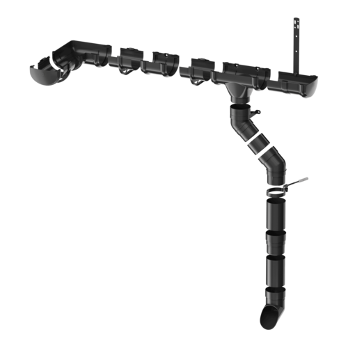 Пластиковая водосточная система ТЕХНОНИКОЛЬ ОПТИМА