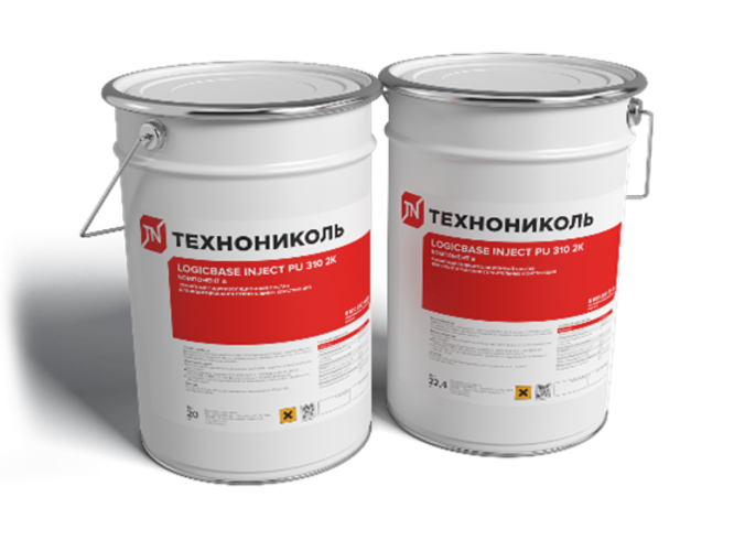 Эластичная полиуретановая инъекционная смола LOGICBASE® INJECT PU 310 2K