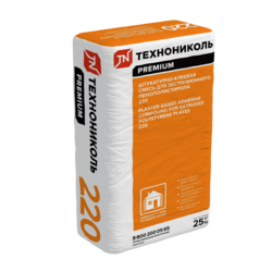 Штукатурно-клеевая смесь для плит из экструзионного пенополистирола ТЕХНОНИКОЛЬ 220