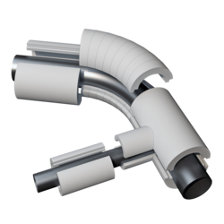 ИЗДЕЛИЯ ТЕПЛОИЗОЛЯЦИОННЫЕ КОЛЬЦЕВЫЕ XPS ТЕХНОНИКОЛЬ CARBON SOLID