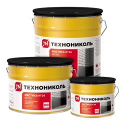Мастика гидроизоляционная ТЕХНОНИКОЛЬ № 24 (МГТН)