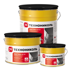 Мастика кровельная и гидроизоляционная ТЕХНОНИКОЛЬ № 21 (Техномаст)